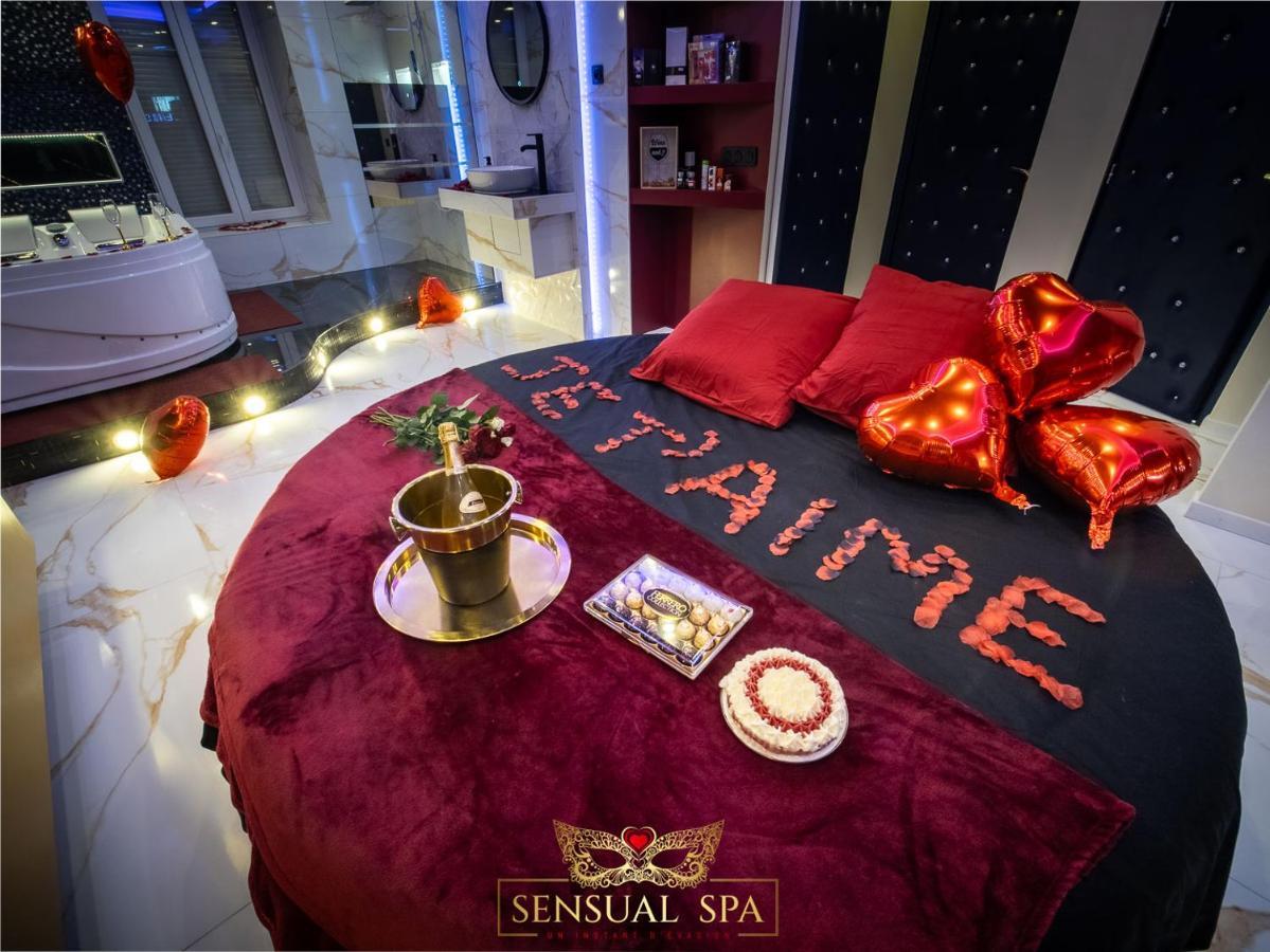 Sensual Spa- Love Room Jacuzzi Hammam Terrasse Nancy Exterior foto