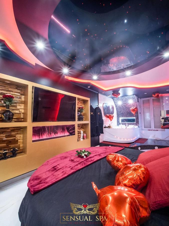 Sensual Spa- Love Room Jacuzzi Hammam Terrasse Nancy Exterior foto