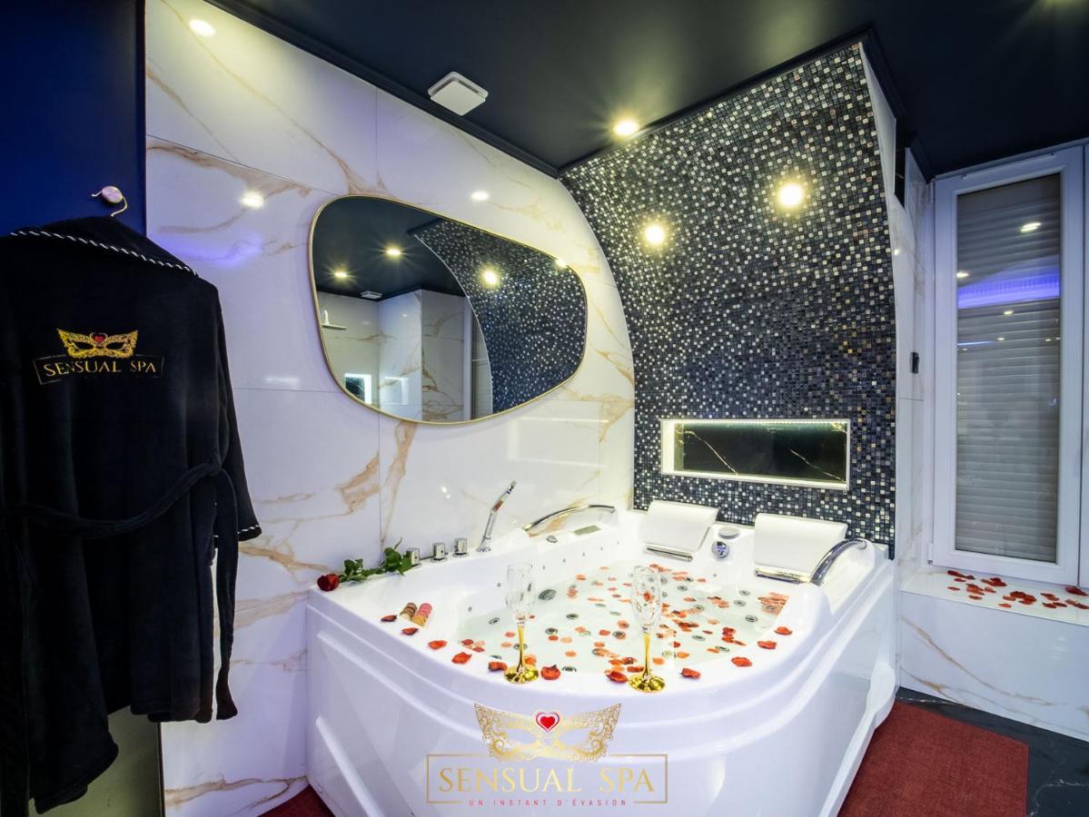 Sensual Spa- Love Room Jacuzzi Hammam Terrasse Nancy Exterior foto