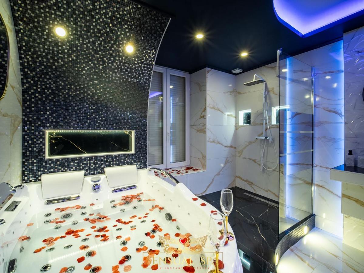 Sensual Spa- Love Room Jacuzzi Hammam Terrasse Nancy Exterior foto