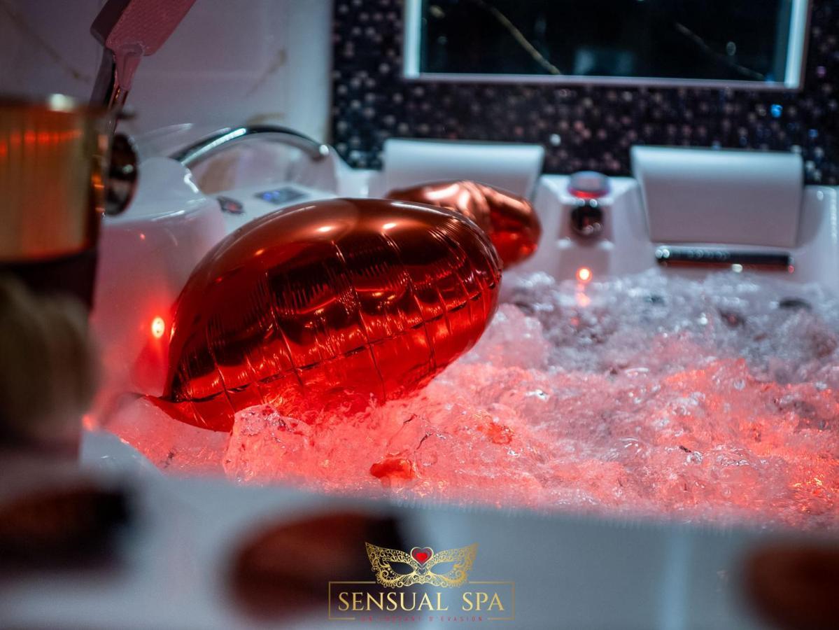 Sensual Spa- Love Room Jacuzzi Hammam Terrasse Nancy Exterior foto